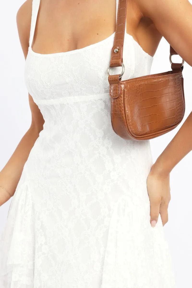 White Mini Dress Lace