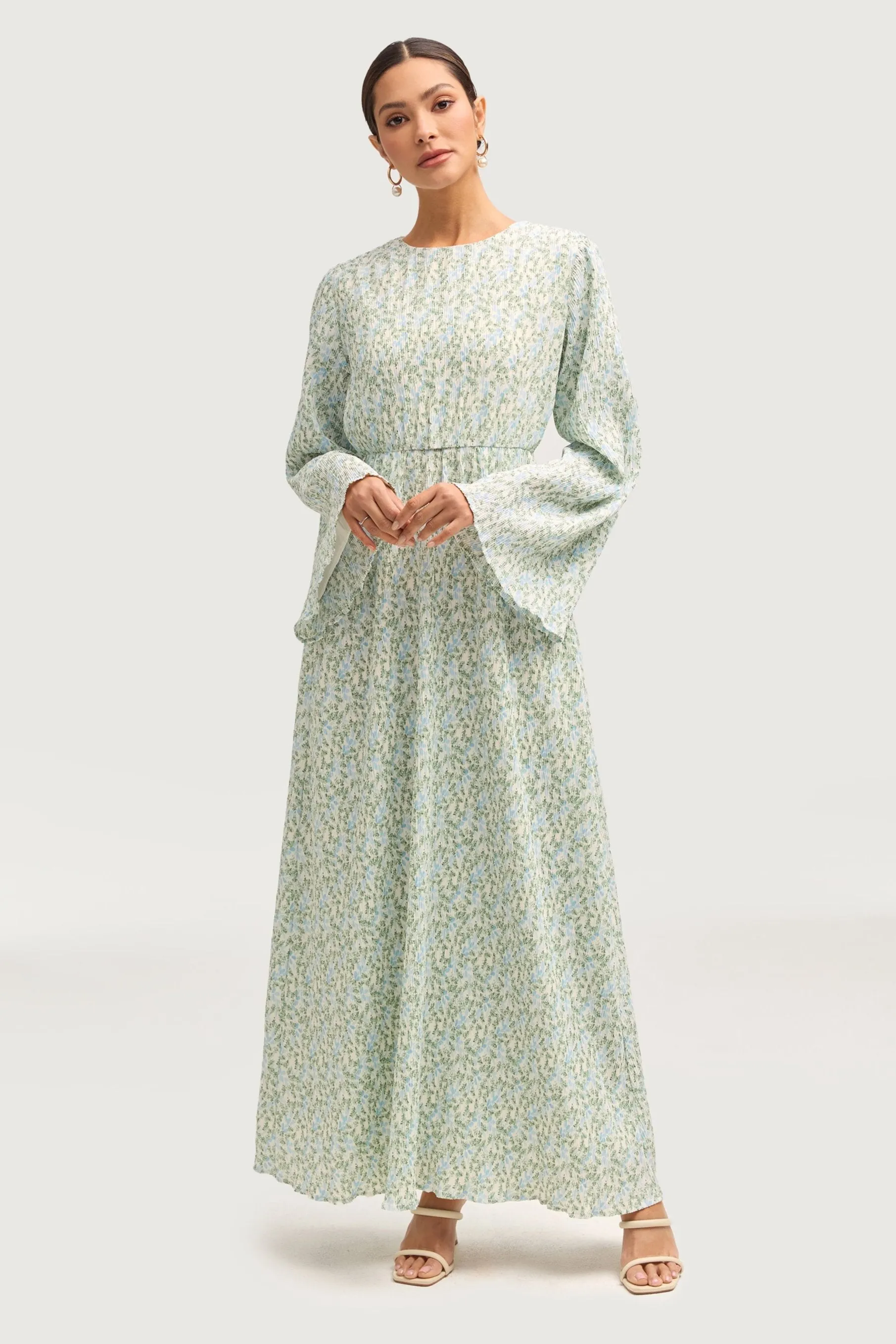 Yasmeen Floral Printed Maxi Dress