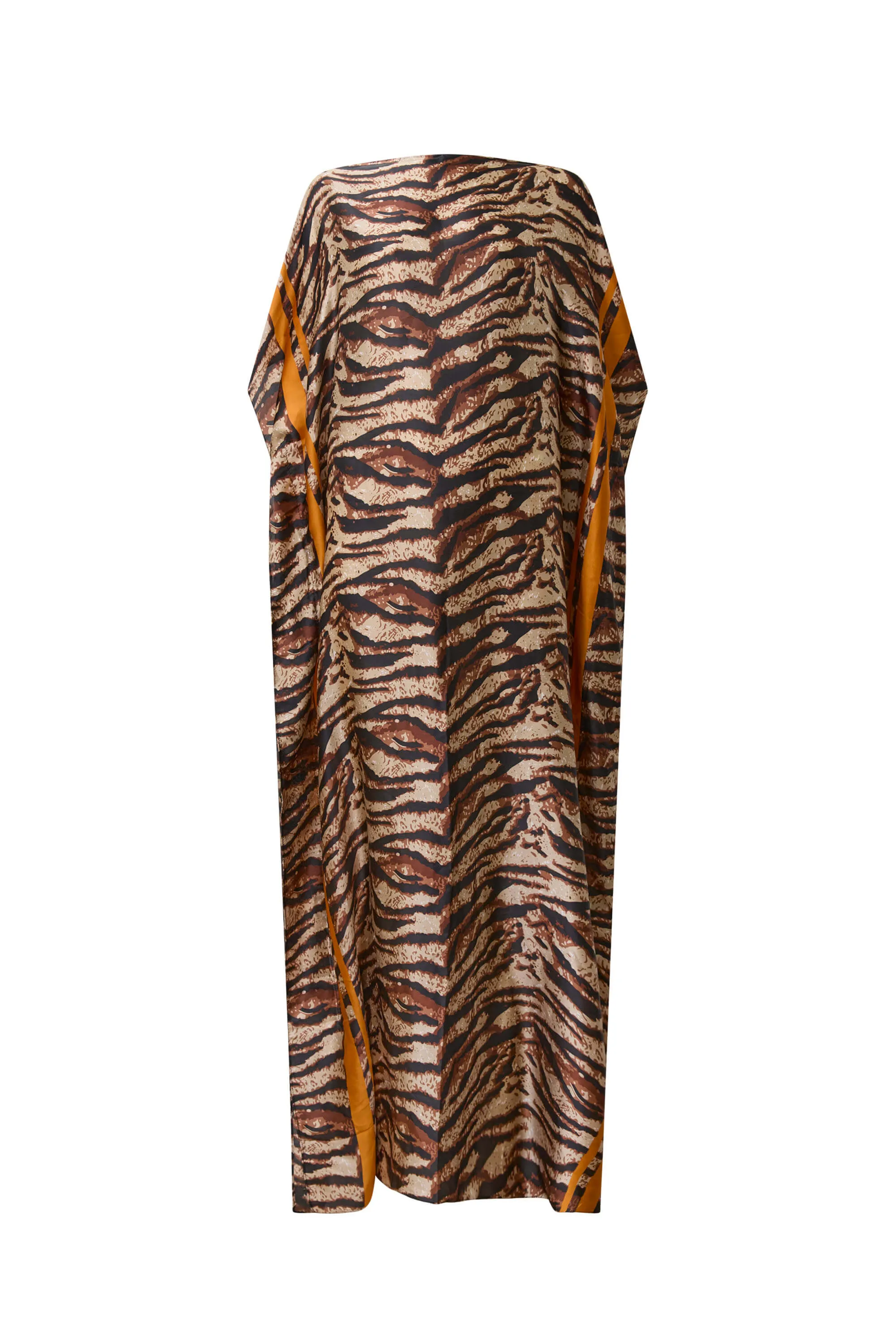 Zebra Print Maxi Kaftan